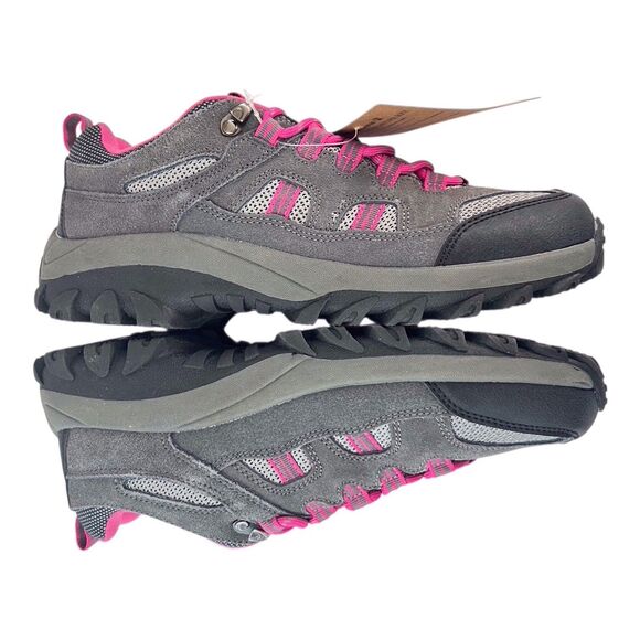BEARPAW Ridgewood Size 9 Womens Low Hiker Trail Shoe with NeverWet Charcoal Lace - Picture 6 of 12
